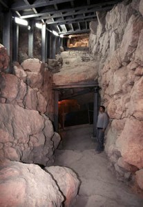 Canaanite Wall fortification-in-cityofdavid
